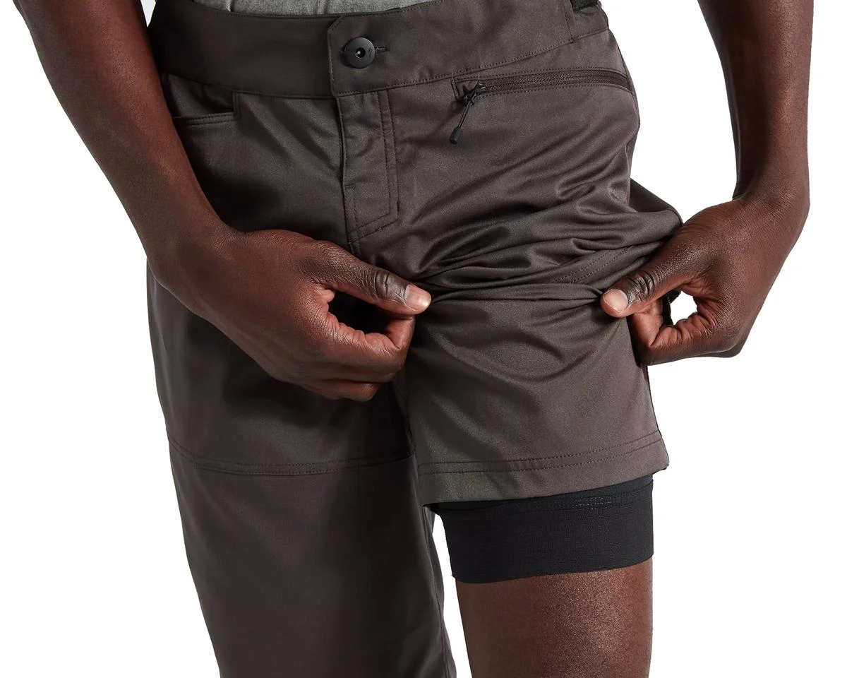 Specialized Men's Trail Shorts (Charcoal) (38) (w/ Liner) - view 4
